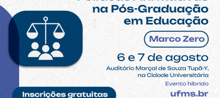 Seminário discute políticas públicas afirmativas na pós-graduação em educação
